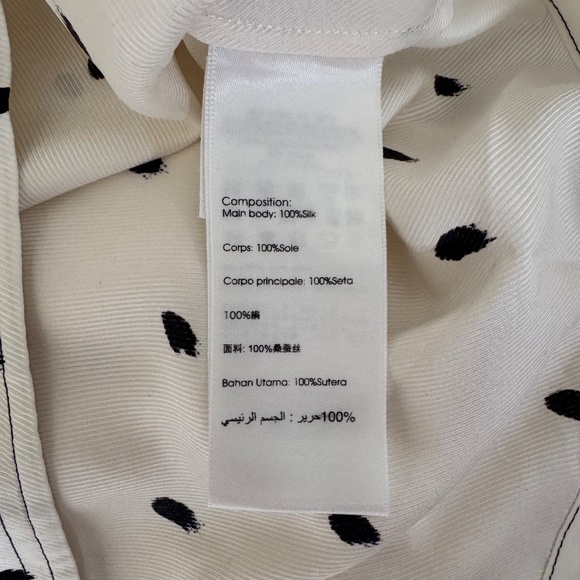 3.1 Phillip Lim White and Black Polka Dot Camisole - Picture 6 of 6